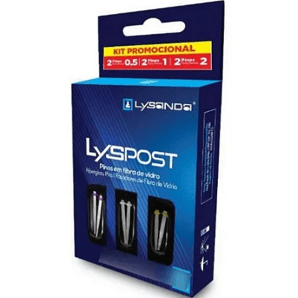 Kit Pino de Fibra de Vidro Lyspost com 3 tamanhos - Lysanda