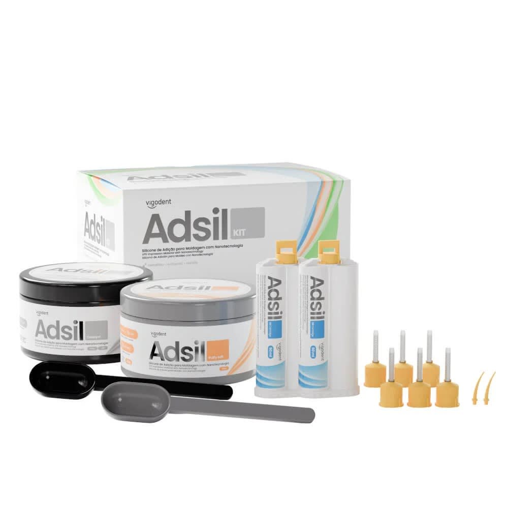 Kit de Silicone para Moldagem Adsil Vigodent