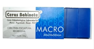 Cera Para Escultura Regressiva Macro Azul - Ceras Babinete