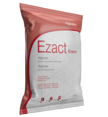 Alginato Ezact Kromm - Vigodent