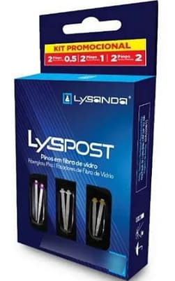 Kit Pino de Fibra de Vidro Lyspost com 3 tamanhos - Lysanda