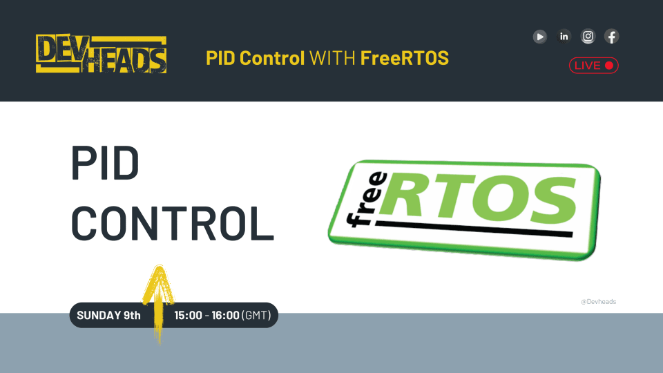 PID Control with FreeRTOS