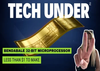 Bendable 32-bit Microprocessor Costs Less Than $1 – But Will Consumers Pay More?