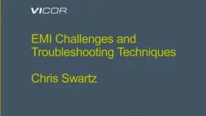 EMI challenges and troubleshooting techniques