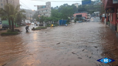 Chuva forte afeta municípios da região