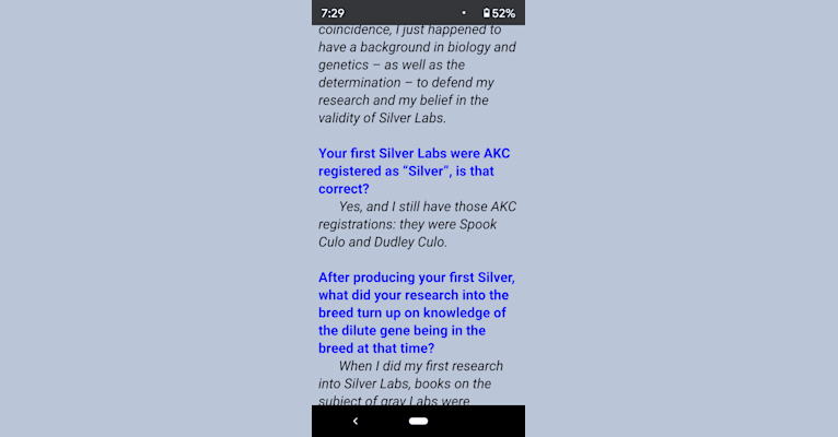 Caviar, a Labrador Retriever tested with EmbarkVet.com