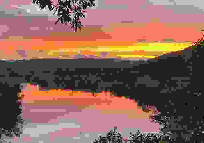 2020 Sunsets - April “Majestic… Oh Beautiful for Spacious Skies”