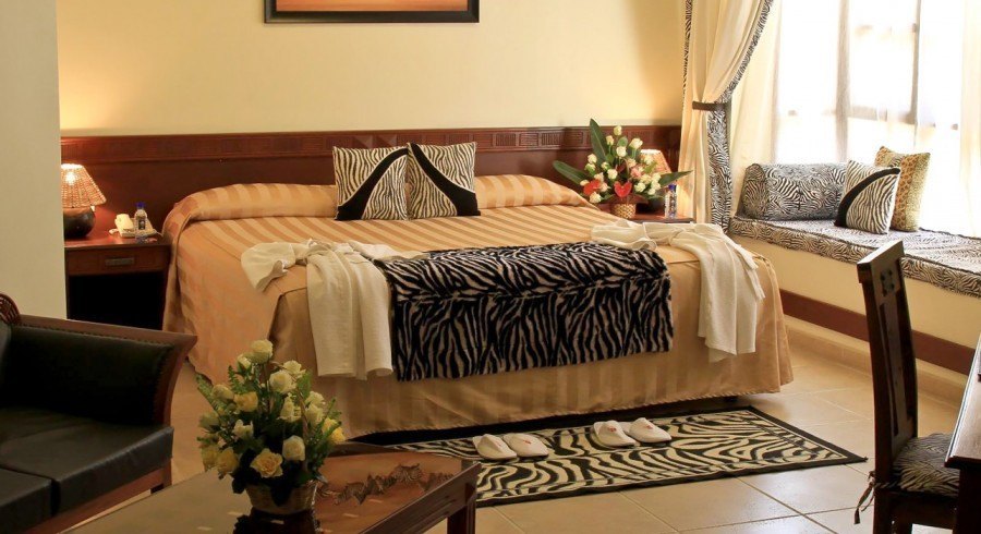 Bedroom at The African Tulip Hotel, Tanzania, Africa