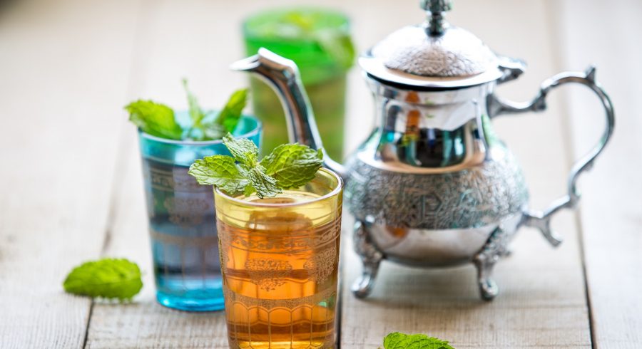 Moroccan mint tea