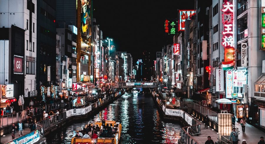 Enchanting Travels Japan Tours Osaka night