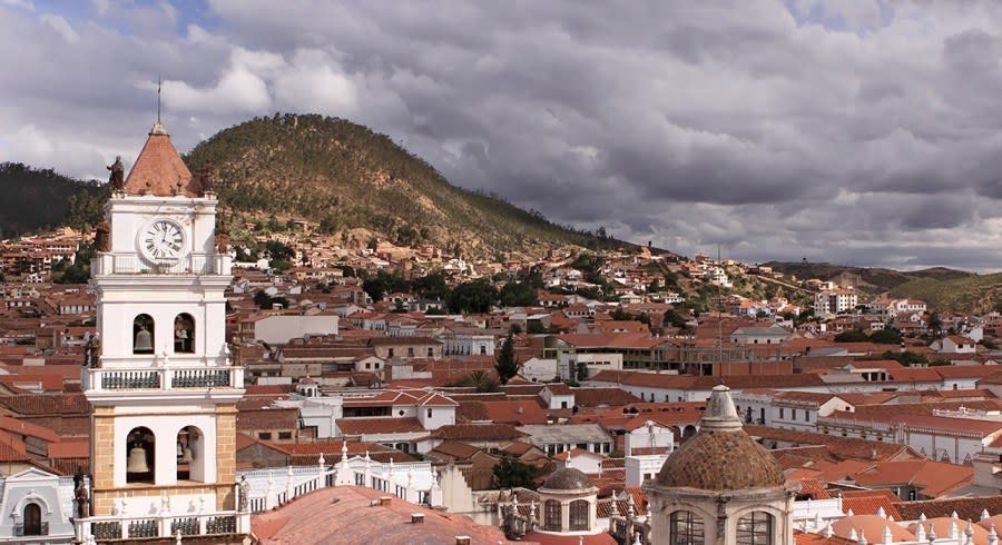 Panorama Bolivien Reiseziel Sucre