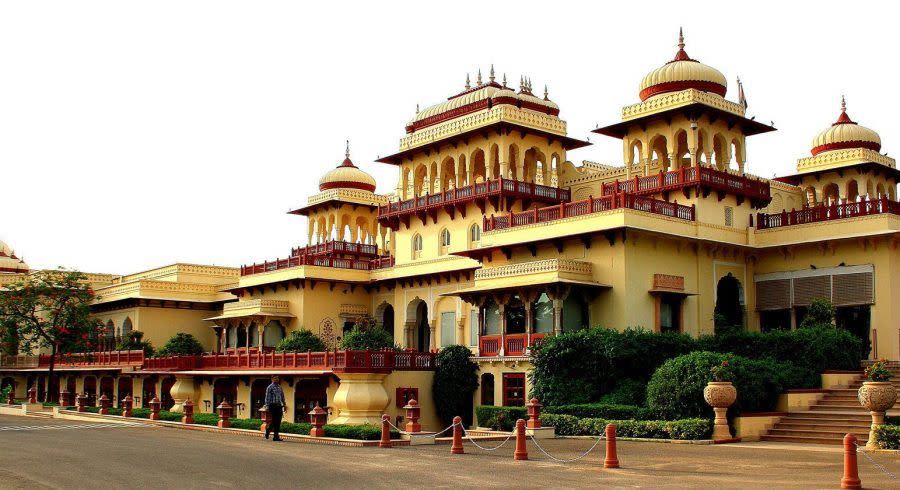 Außenansicht von Heritage Hotel Taj
Rambagh
Palace, Jaipur, Rajasthan
