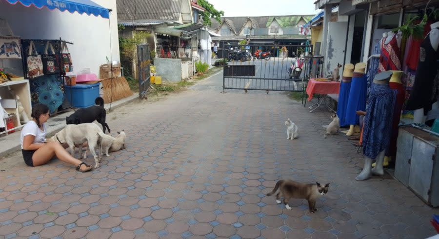Straßen von Thailand
