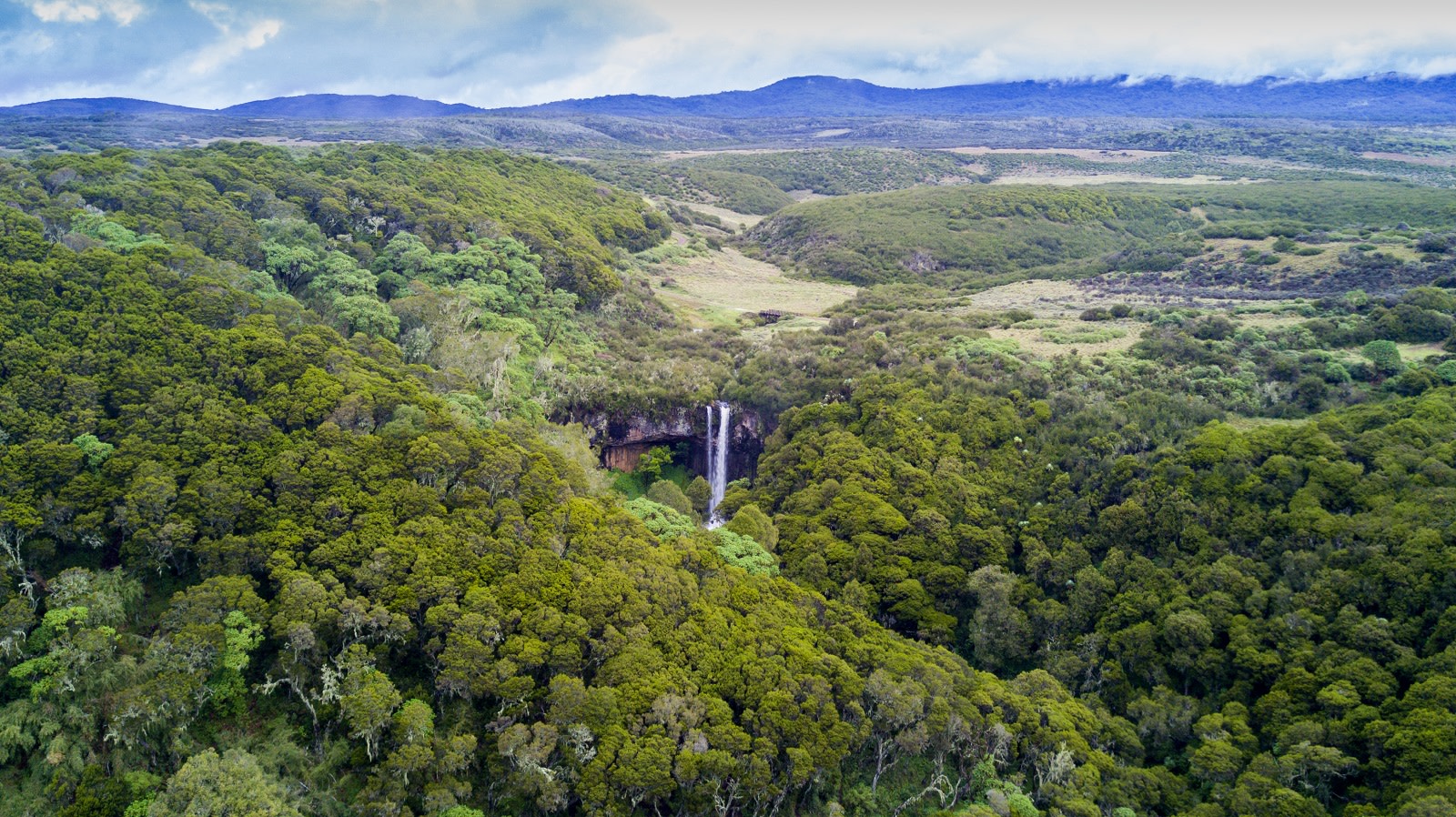 Waterfall in Aberdares