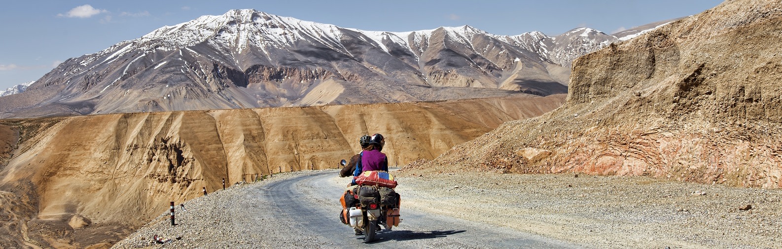 Bike ride in Leh, India