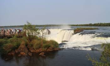 Iguazu Falls Argentina side September trip by