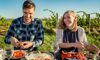 Vineyard Meal, Nova Scotia