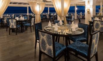 a dining room table