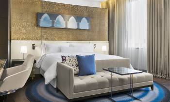 a hotel room