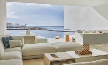 a view of a living room