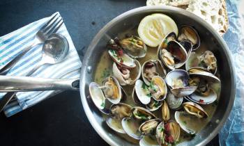 a bowl of food on a plate