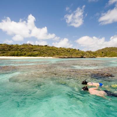 Snorkelling at Green Bay
