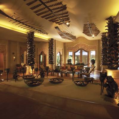 a group of people in a room