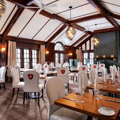 a dining room table