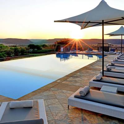 Swimming pool at Riverdene Lodge, Shamwari Game Reserve