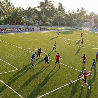 Football pitch