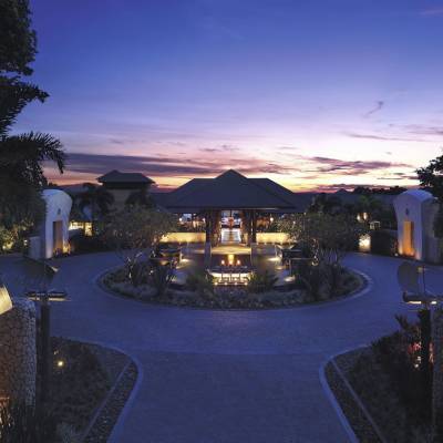 View from Resort Entrance