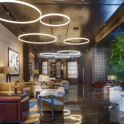 Hotel lobby