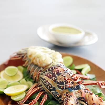 a plate of food on a table