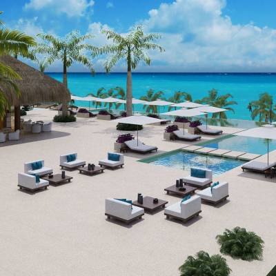 Pool area - artist's impression