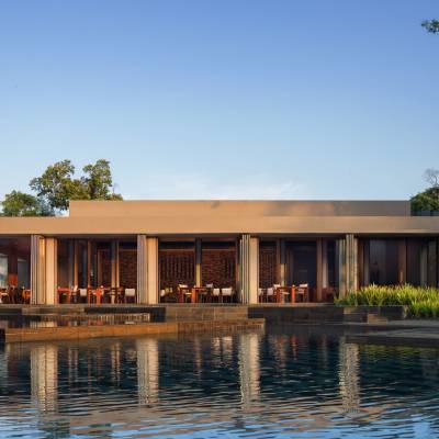 a house in the water
