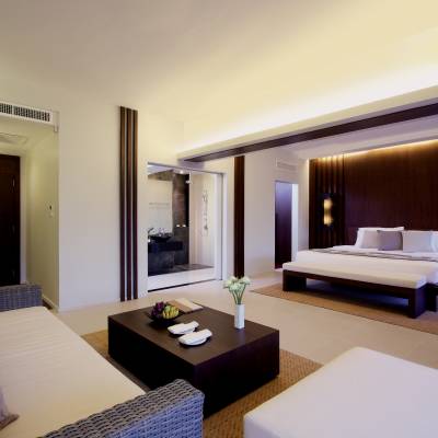 a hotel room