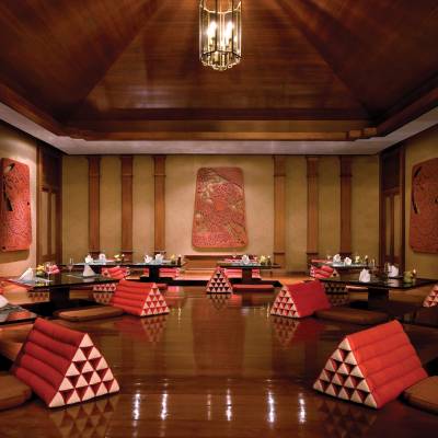 a dining room table