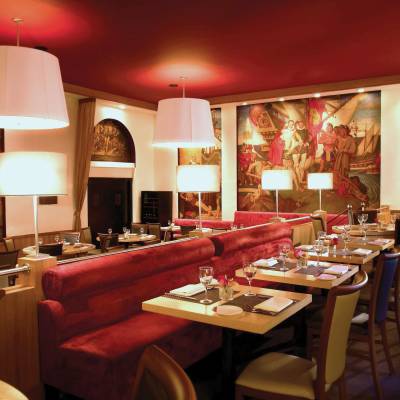 a dining room table
