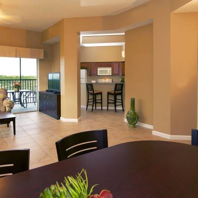a dining room table