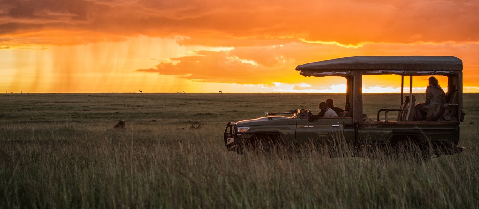 Enchanting Travels - Kenya Tours - Masai Mara - Mara Plains Camp - Sunset in the Olare Motorogi Conservancy
