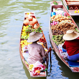 Damnoen Saduak, Thailand