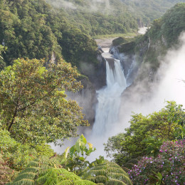 San Rafael Falls The Largest Waterfall In Ecuador, South America