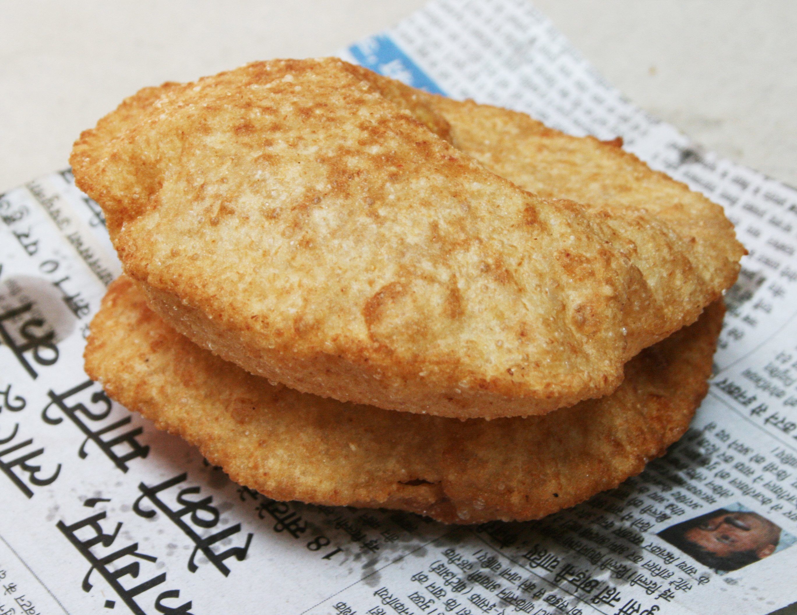 Puri, eine Indien Street Food Spezialität