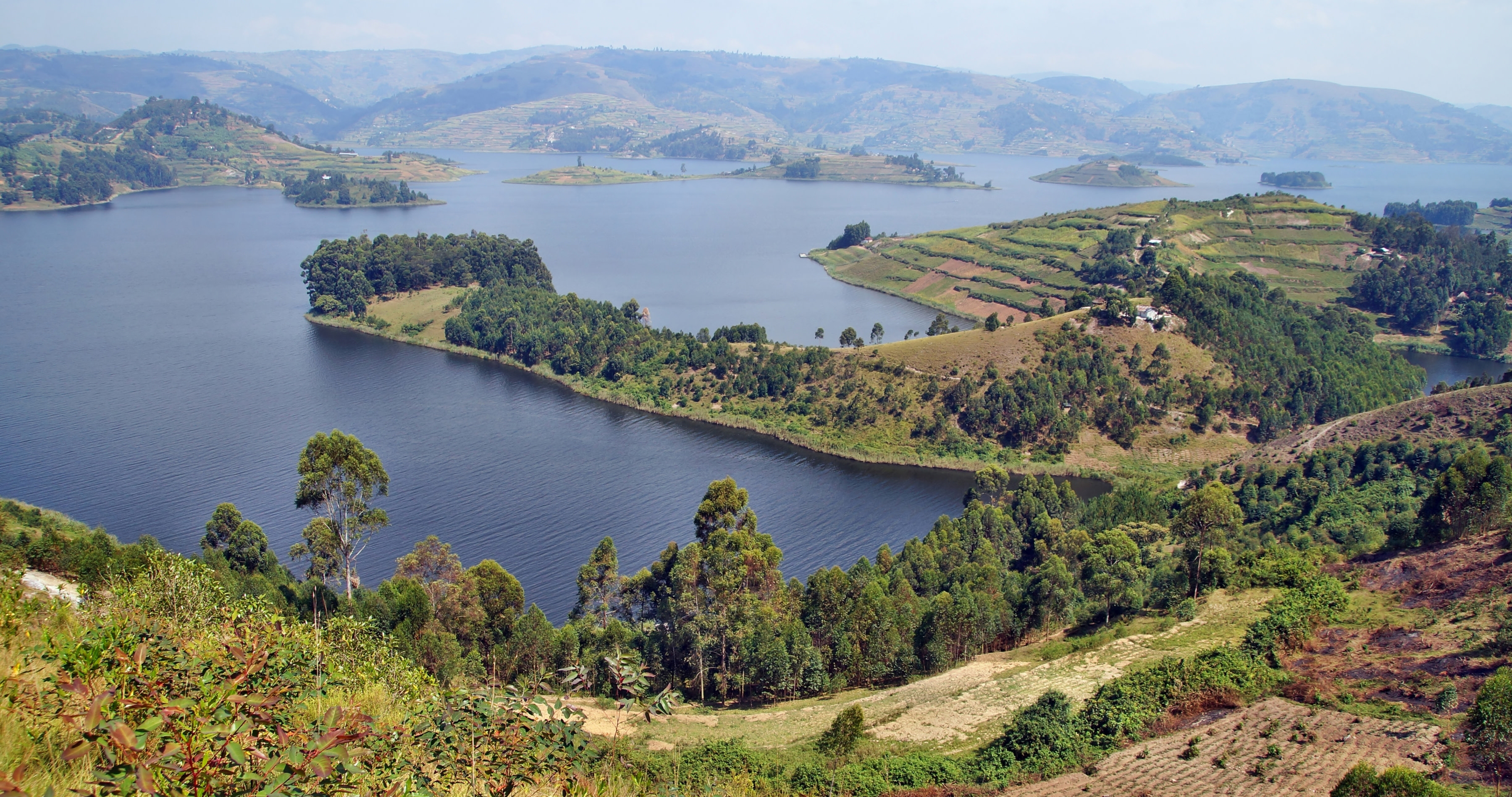 Enchanting-Travels-Africa-Uganda-3 Peninsula on Lake Bunyonyi in Uganda, Africa - Uganda travel guide