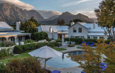 Exterior view of Le Quartier Francais in Winelands, South Africa