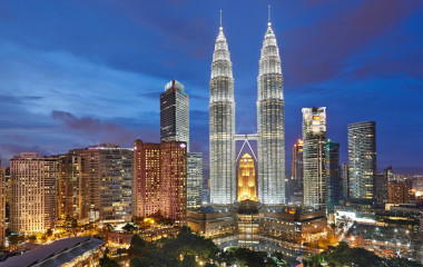 Buidlings in Kuala Lumpur, Malaysia