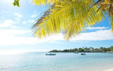 Strand im Merville Beach Hotel, Mauritius