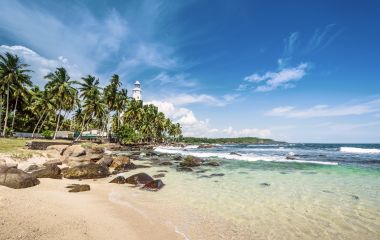 Wild beautiful beaches of Sri Lanka
