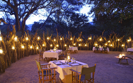 Dinner area at Lake Manyara Tree Lodge, Lake Manyara & Ngorongoro, Tanzania - best luxury vacation spots in the world - best luxury vacation spots in the world