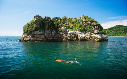 Snorkeling, Isla Tortuga, Costa Rica